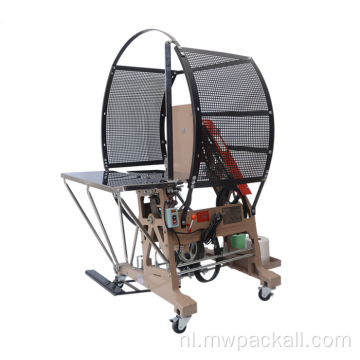 Nieuwe automatische PE -bundelbindende machine/automatische omslagmachine met PE -riem voor doek